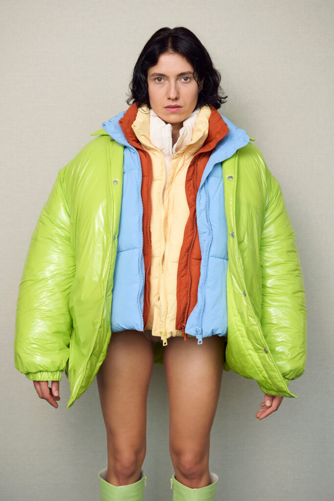 MiA MiU photographed by Stefan Rappo in her photo series Her Mess Jacket