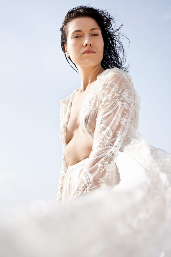 MiA MiU for the photo shoot on the Tarifa beach